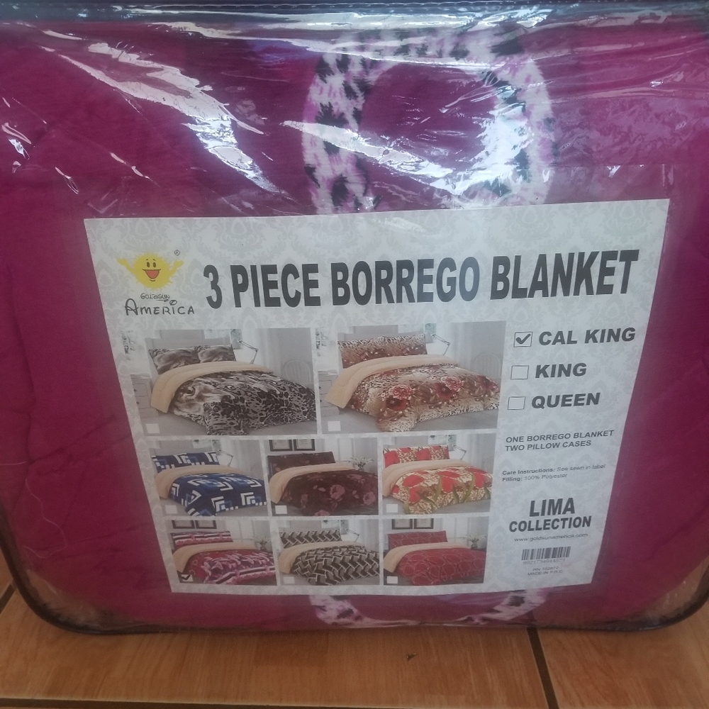 Calking comforter sherpa blanket